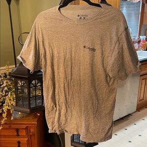 Columbia Men's Heather Gray Short Sleeve Tee